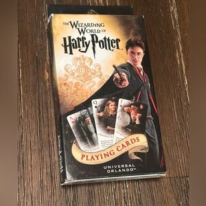 Harry Potter Playing Cards — The Wizarding World (Black & Gold)